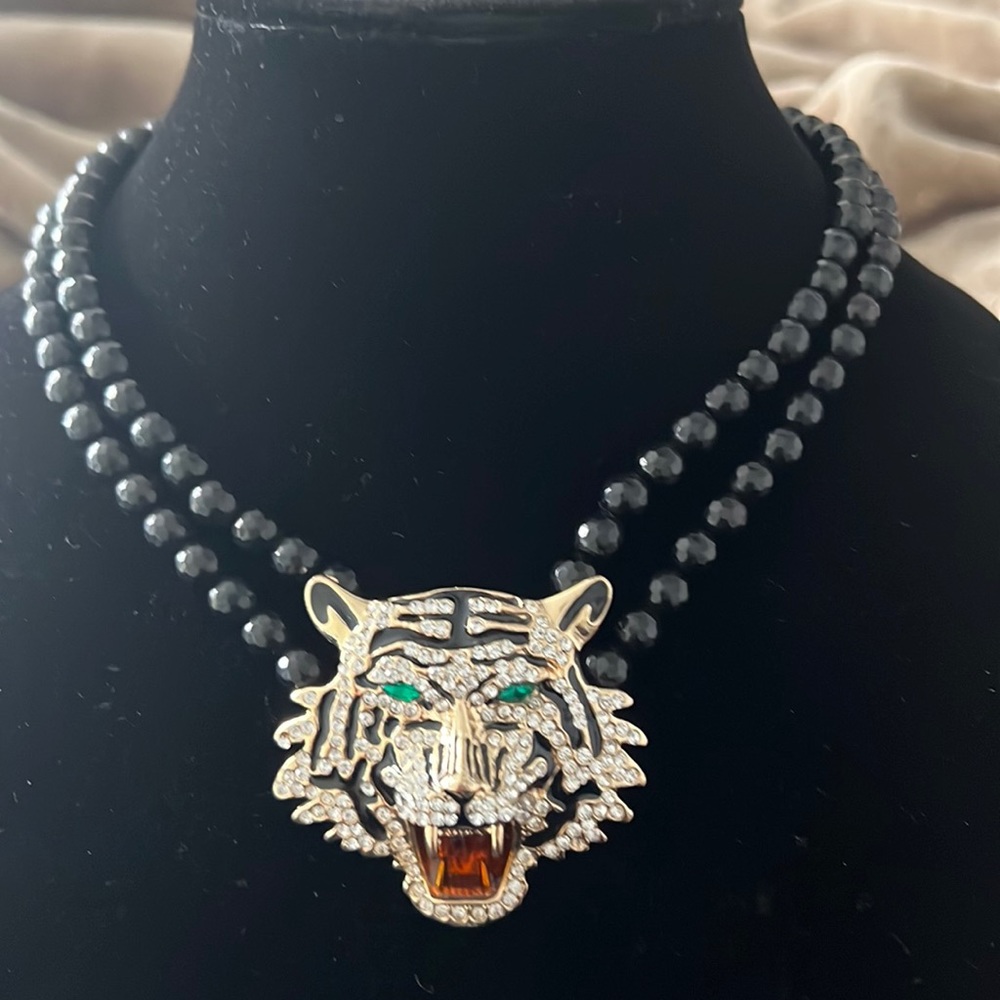 Black turmaline necklace